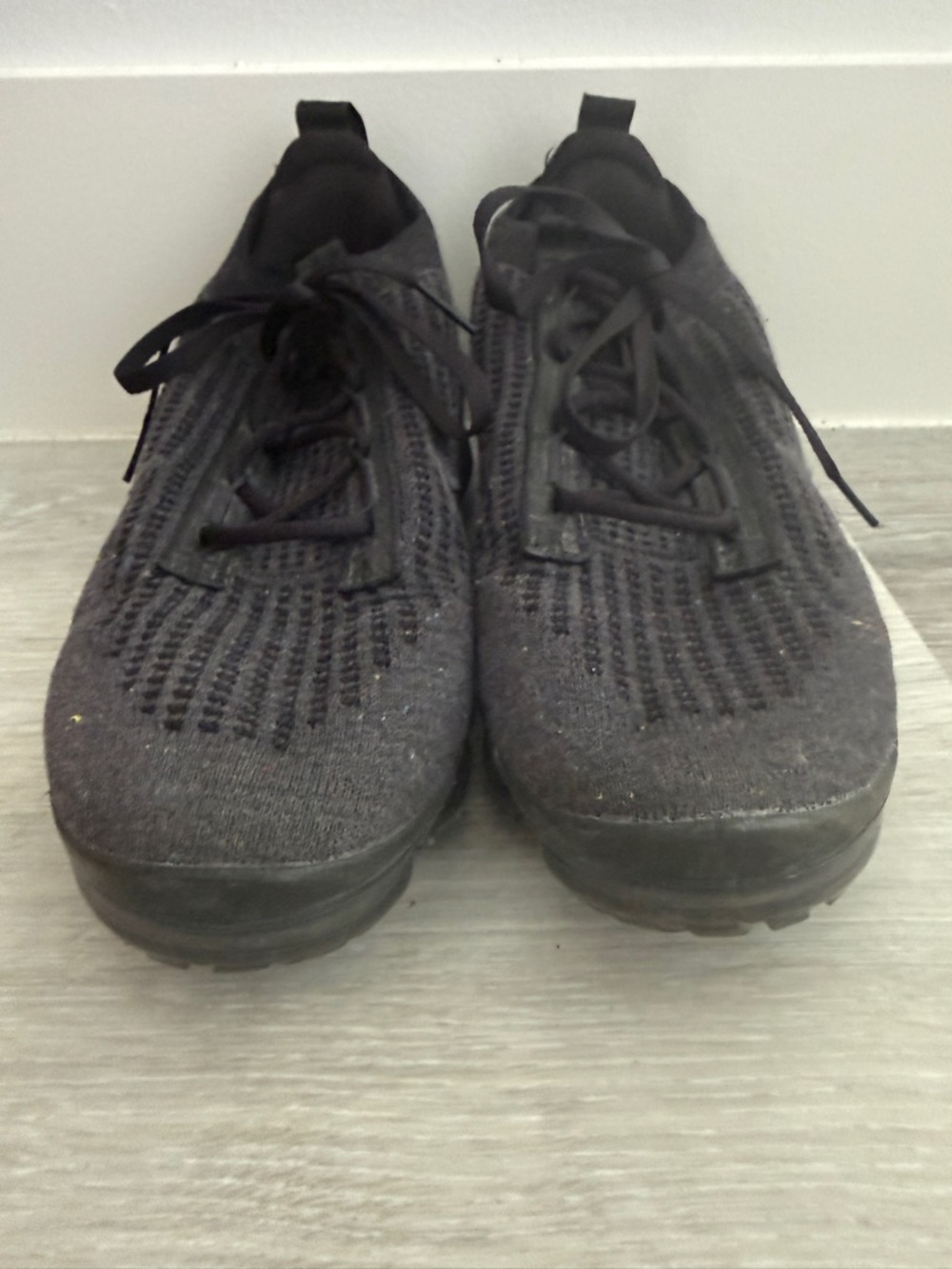 Nike Air VaporMax 2021 Flyknit Triple Black DH4084-001 Men’s 8 Women’s 9.5 - Picture 4 of 5